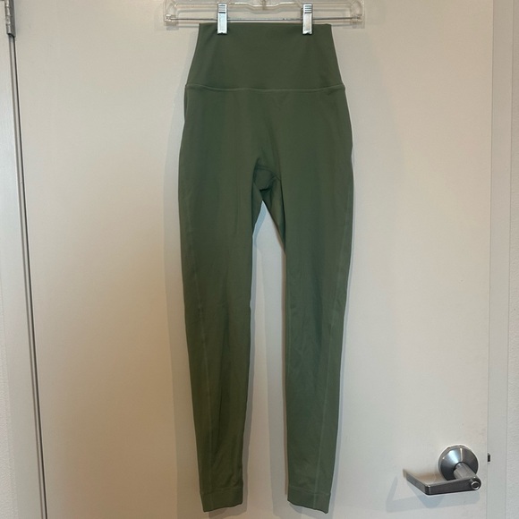 Set Active women’s luxform logo leggings size XS green blue athletic pants - Picture 7 of 7